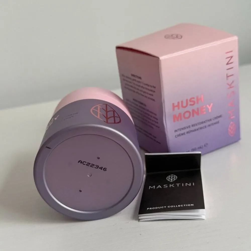Masktini Hush Money Intensive Restorative Crème